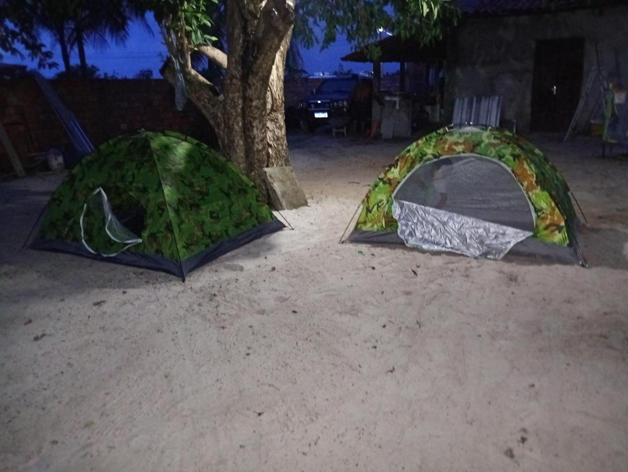 Hostel E Camping Na Rua Das Flores Santo Amaro do Maranhao Exterior photo