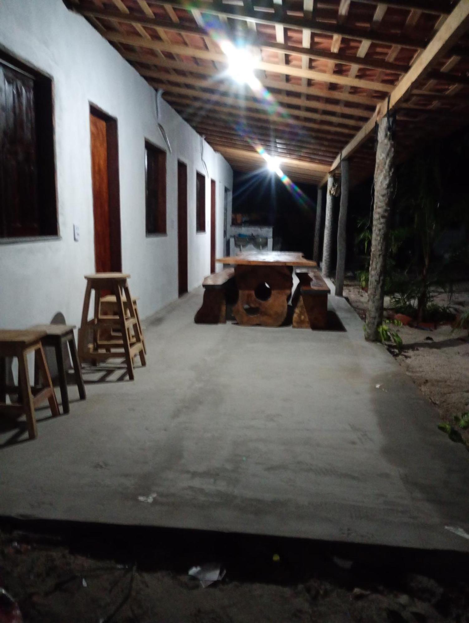 Hostel E Camping Na Rua Das Flores Santo Amaro do Maranhao Exterior photo